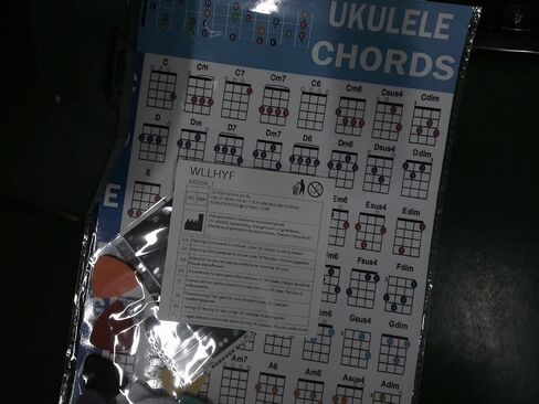 13 PCS kuulele chord chart chart ورقة الغش مع ملصقات مقياس kuulele 2 و 10 Felt Ficks توسع اللعب بسرعة للمبتدئين واللاعبين المتوسطين in Saudi Arabia