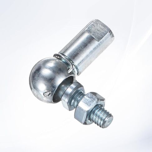 4-Pack CS10 Ball Head Rod End Bearing, M5x0.8 Right Male Thread and Right Female Thread Self-lubricating Carbon Steel Angle Ball Joint Socket End Fitting for Automotive in Saudi Arabia