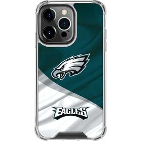 Skinit Clear Phone Case متوافق مع iPhone 16 Pro Max - تصميم NFL Philadelphia Eagles المرخص رسميًا in Kuwait