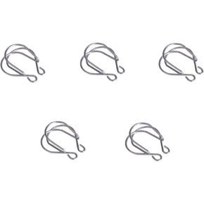 14# مختبر السلك الصلب مشبك Keck المشبك ل 14/23 14/20 زجاج زجاجي 5 PCS/حزمة in Kuwait