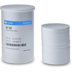 GE Bio-Sciences 10421057 Grade GF 92 Glass Microfiber Filter with Binder, Circle, 135mm Diameter, Pack of 100 in Saudi Arabia