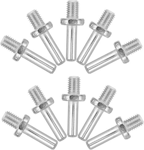 Amosfun 10pcs زاوية محول الحفر الكهربائية لتلميع منصات موصل القضبان المعدنية للشمع للسيارات وإصلاحات المنزل أداء مستقر in Saudi Arabia