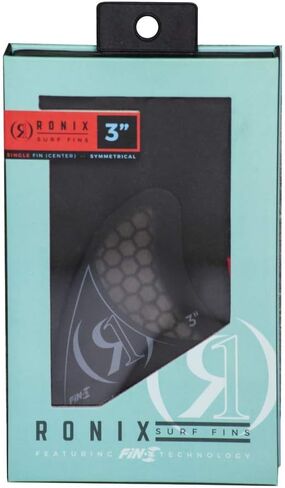 Ronix Floating FIN-S 2.0 Tool-Alf-Alive-Lefiberglass-Left ، الفحم ، 3.5 " in Saudi Arabia