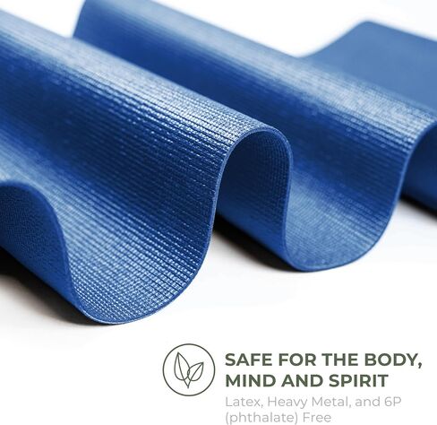 Sunshine Yoga Explore Yoga Mat Roll, 24in x 100ft Exercise Mat, 4mm Thick Non-Slip Gym Mat for Home Workout and Fitness, Anti-Tear, Cut up to 17 Regular Yoga Mats in Kuwait