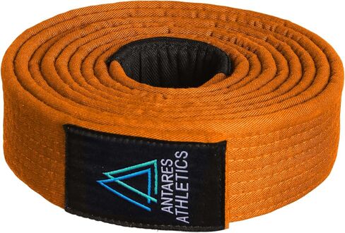 BJJ Belt for Men & Women Brazilian Jiu Jitsu Belt with Ranking Stripes Sleeve Bar Kids Jiu Jitsu Gi Belt in Saudi Arabia