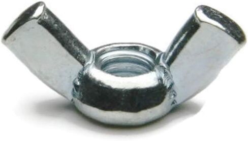 Wing Nuts Zinc Plated Steel - 1/2"-13 - Qty-25 in Saudi Arabia
