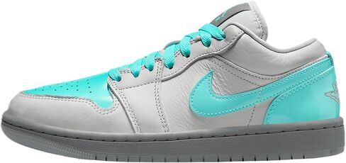 Jordan Air 1 Low SE Women's Shoes (HQ3599-025 ، فوتون غبار/دخان رمادي/جليدي أزرق/أورورا أخضر) الحجم 8 in Saudi Arabia