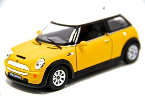 KiNSMART Mini Cooper S 5inch 1:28 Scale Die Cast Metal Model Toy Cars Red with British Flag in Saudi Arabia