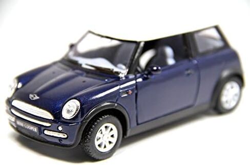 KiNSMART Mini Cooper S 5inch 1:28 Scale Die Cast Metal Model Toy Cars Red with British Flag in Saudi Arabia