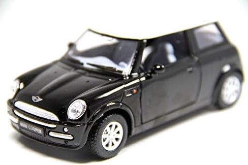 KiNSMART Mini Cooper S 5inch 1:28 Scale Die Cast Metal Model Toy Cars Red with British Flag in Saudi Arabia