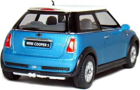 KiNSMART Mini Cooper S 5inch 1:28 Scale Die Cast Metal Model Toy Cars Red with British Flag in Saudi Arabia