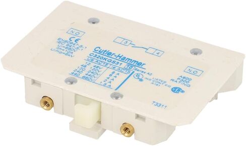 Eaton Cutler-Hammer CHC320KGS31 C-H C320KGS31 AUX Contact, Black in Saudi Arabia