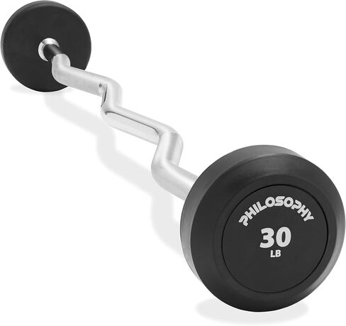 فلسفة صالة الألعاب الرياضية الحديد الثابت ، والوزن المحمّل مسبقًا EZ Curl Bar لتدريب القوة ورفع الأثقال in Kuwait