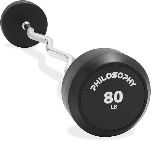 فلسفة صالة الألعاب الرياضية الحديد الثابت ، والوزن المحمّل مسبقًا EZ Curl Bar لتدريب القوة ورفع الأثقال in Kuwait