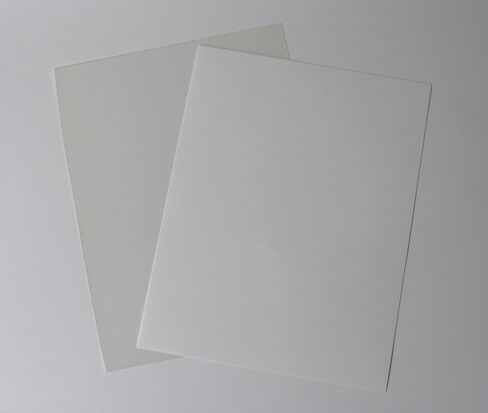 Grafix Shrink Film - White Opaque 8.5"x11" Sheets, Design Your Art and Shrink It to Create Jewelry, Embellishments, Paper Crafts, Gift Tags, Ornaments and More, Pack of 15 in Saudi Arabia