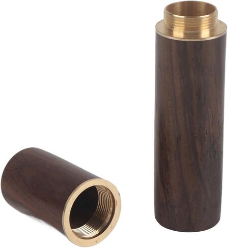 Toothpick Holder Pocket, Blackwood Portable Toothpick Holder, Delicate Wood Toothpick for Storing Toothpicks, Bead, Ear Pick, Cotton Swabs and Other Small Items in Kuwait