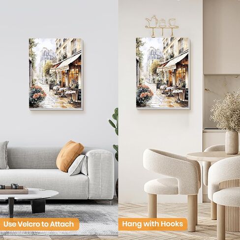 KEYIFA Paint by Numbers Adult Kit with Frame, 12x16 in, Reading Lady, Easy Painting Kits for Beginners, Paint on Clear Colored Canvas, Acrylic Pigment Drawing Paintwork, DIY Artwork Home Wall Decor in Saudi Arabia