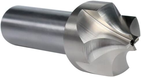 8 مم 10 مم زاوية زاوية حول الطاحونة نهاية الطاحونة R1.0-R12 HSS قاطع طحن قاطع CNC بت HSS Metal Milling Tool Cutter (R12x20x32x90L) in Kuwait