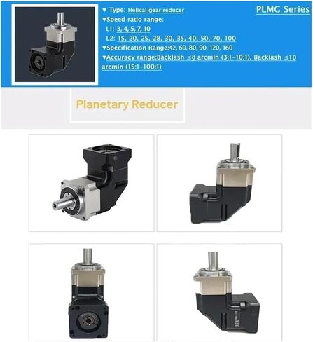 90 degree helical corner corner corner rise angled ration 3: 1 ~ 100: 1 ≤8arcmin for servo Stepper Motor (نسبة 30 إلى 1) in Kuwait
