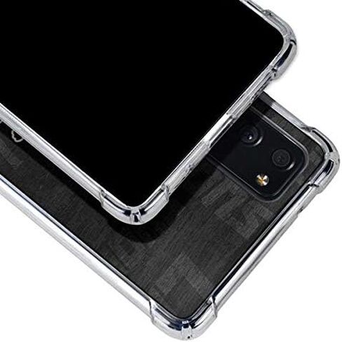 Skinit Clear Phone Case متوافق مع Galaxy S20 Fe - تصميم NFL Detroit Lions بالأبيض والأسود. in Saudi Arabia