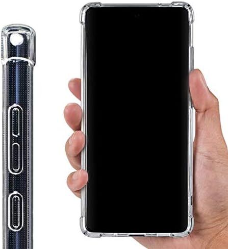 Skinit Clear Phone Case متوافق مع Galaxy S20 Fe - تصميم NFL Detroit Lions بالأبيض والأسود. in Saudi Arabia
