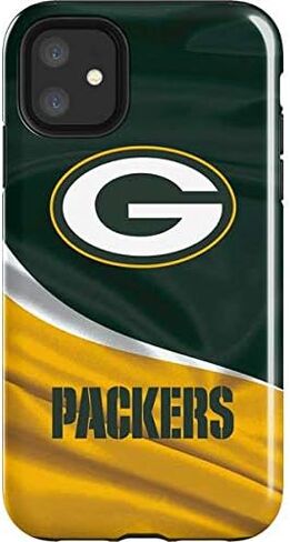 حالة هاتف Skinit Impact متوافقة مع iPhone 11 - تصميم NFL Green Bay Packers المرخص رسميًا in Saudi Arabia