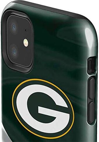 حالة هاتف Skinit Impact متوافقة مع iPhone 11 - تصميم NFL Green Bay Packers المرخص رسميًا in Saudi Arabia
