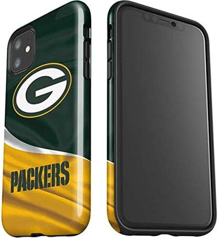 حالة هاتف Skinit Impact متوافقة مع iPhone 11 - تصميم NFL Green Bay Packers المرخص رسميًا in Saudi Arabia