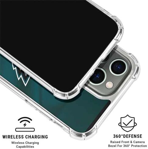 Skinit Clear Phone Case متوافق مع iPhone 16 Pro Max - تصميم NFL Philadelphia Eagles المرخص رسميًا in Kuwait