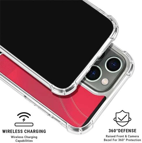 Skinit Clear Phone Case متوافق مع iPhone 15 Pro - تصميم فريق NFL Kansas City Chief Design in Saudi Arabia