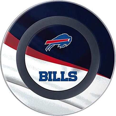 Skinit Decal بشرة أخرى متوافقة مع شاحن Samsung اللاسلكي - تصميم فواتير NFL Buffalo المرخص رسميًا in Saudi Arabia