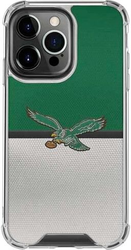 Skinit Clear Phone Case Compatible with iPhone 13 Pro - Officially Licensed NFL Philadelphia Eagles Super Bowl LIX Champions Design in Saudi Arabia
