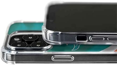 حالة Skinit Phone Case متوافقة مع Magsafe iPhone 13 Pro - تصميم NFL Miami Dolphins مرخص رسميًا in Saudi Arabia