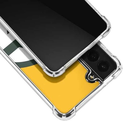 Skinit Clear Phone Case Compatible with Galaxy S22 - Officially Licensed NFL Green Bay Packers Large Logo Design in Saudi Arabia