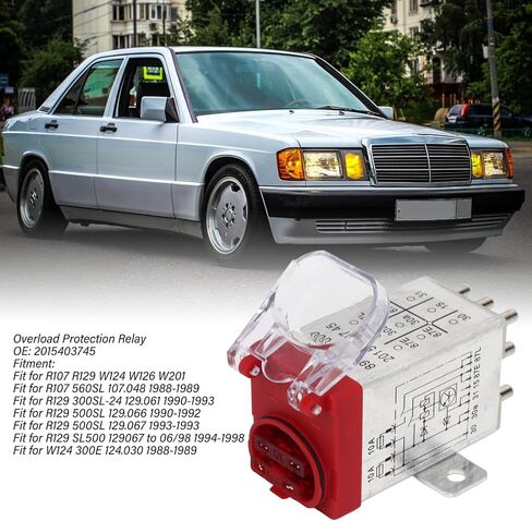 2015403745 ترحيل التحميل الزائد ، ترحيل التحميل الزائد للاستبدال لـ R107 560SL / R129 500S / W124 260E 300D / W126 300SE 420SEL 560SEL / W201 190E 190D in Saudi Arabia
