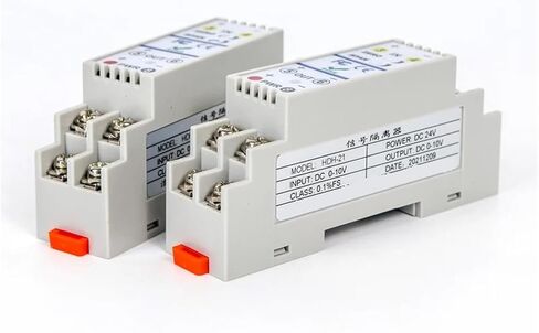HDH-21 4 20 mA Analog Input and Output Current to Voltage Conversion 420mA DIN Rail Module 0.5V to 420mA Signal Isolator(0-1V DC Input_0-20MA Output) in Saudi Arabia