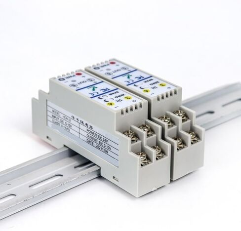 HDH-21 4 20 mA Analog Input and Output Current to Voltage Conversion 420mA DIN Rail Module 0.5V to 420mA Signal Isolator(0-1V DC Input_0-20MA Output) in Saudi Arabia