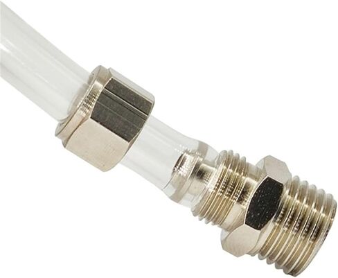 1PCS Pneumatic Hose Connector OD PC 4 6 8 10 12 16mm to M5 1/8" 1/4" 3/8" 1/2" Male Quick Thread Coupler Tube Air Pipe Fitting(OD 10MM,1/2") in Saudi Arabia