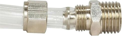 1PCS Pneumatic Hose Connector OD PC 4 6 8 10 12 16mm to M5 1/8" 1/4" 3/8" 1/2" Male Quick Thread Coupler Tube Air Pipe Fitting(OD 10MM,1/2") in Saudi Arabia