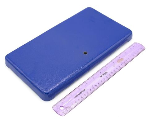 EISCO Rectangular Double Burette Base - 13"x7" Heavy Duty Cast Iron, Blue- Eisco Labs in Saudi Arabia
