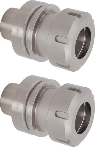 CME 2 PCS HSK 63F Taper ER-40 Collet Chuck حامل ، 2 3/4 "، متوازنة إلى G2.5 في 24000 دورة في الدقيقة in Kuwait