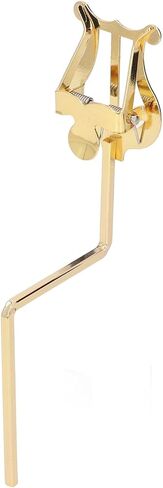 ألتو ساكسفون مسيرة مشبك Lyre على Holder ، حامل موسيقى Sax Lyre في الذهب لعلماء الساكسفون ، الموسيقى المحمولة للمبتدئين للمبتدئين in Saudi Arabia