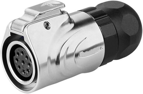 LP-16 connector 9-pin female male metal flange box installation aviation socket(Female plug) in Kuwait