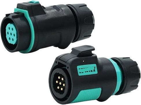 K20 Aviation and Socket 2-3-4 Core 5-7-9-12 PIN FAST FACK MONKERCER IP67 (3 Core Plug C3 Connector 25A500V) in Kuwait