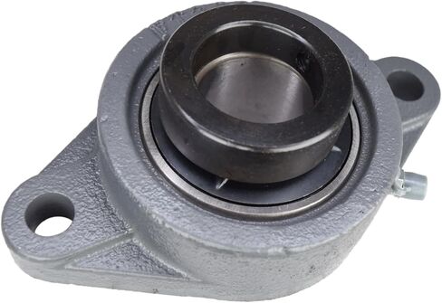 1-7/16" Two Bolt Flange Bearing W/Lock Collar HCFT207-23, RCJT-1-7/16, VF2E-223 by SpinCo in Saudi Arabia