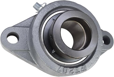 1-7/16" Two Bolt Flange Bearing W/Lock Collar HCFT207-23, RCJT-1-7/16, VF2E-223 by SpinCo in Saudi Arabia