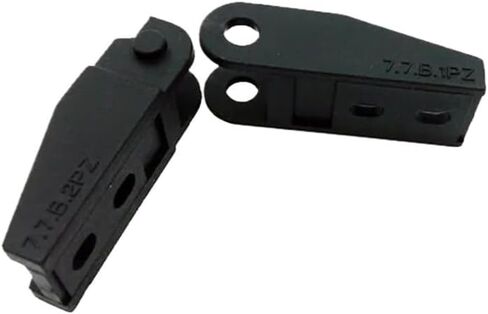 Transmission Chain of Power One Pair of 7x7mm Drag Chain Joints End Connectors Plastic Towline Cable Wire Carrier Bridge Non Opening Transmission Chain of Power in Kuwait