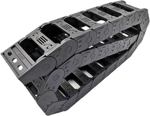 سلسلة ناقل الحركة من طاقة 1 متر 25 × 38 ملم سلك سلك السلك كابل السلك transmissin مع موصلات نهاية لسلسلة ناقل الحركة من أجهزة التوجيه CNC من الطاقة (R55) in Kuwait