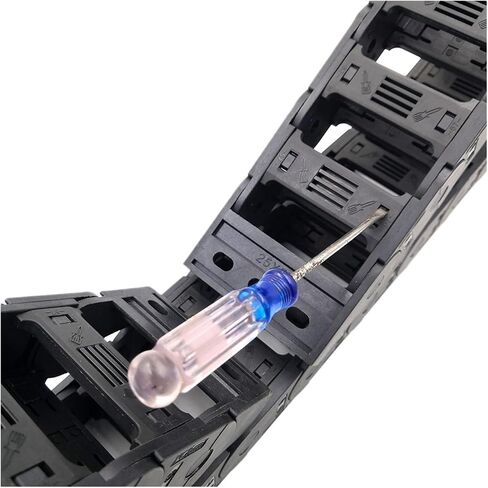 سلسلة ناقل الحركة من طاقة 1 متر 25 × 38 ملم سلك سلك السلك كابل السلك transmissin مع موصلات نهاية لسلسلة ناقل الحركة من أجهزة التوجيه CNC من الطاقة (R55) in Kuwait