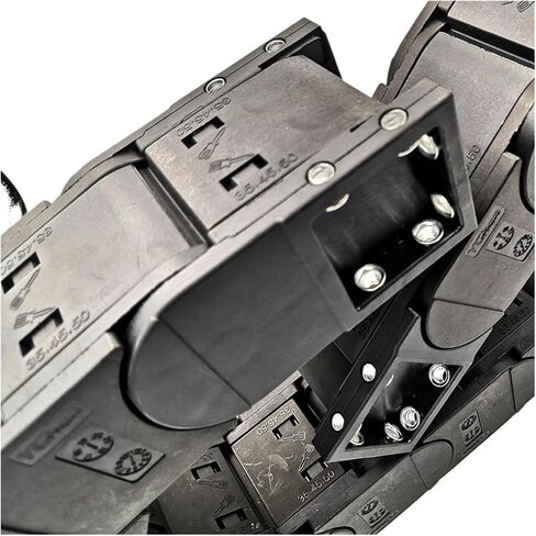 سلسلة نقل الطاقة 1 متر 35 × 50 مم من النوع المغلقة سلسلة الكابلات الناقل الناقل الناقل السحب السحب البلاستيك لآلة نقش CNC سلسلة كبيرة من المعدات نقل الطاقة (R125) in Kuwait